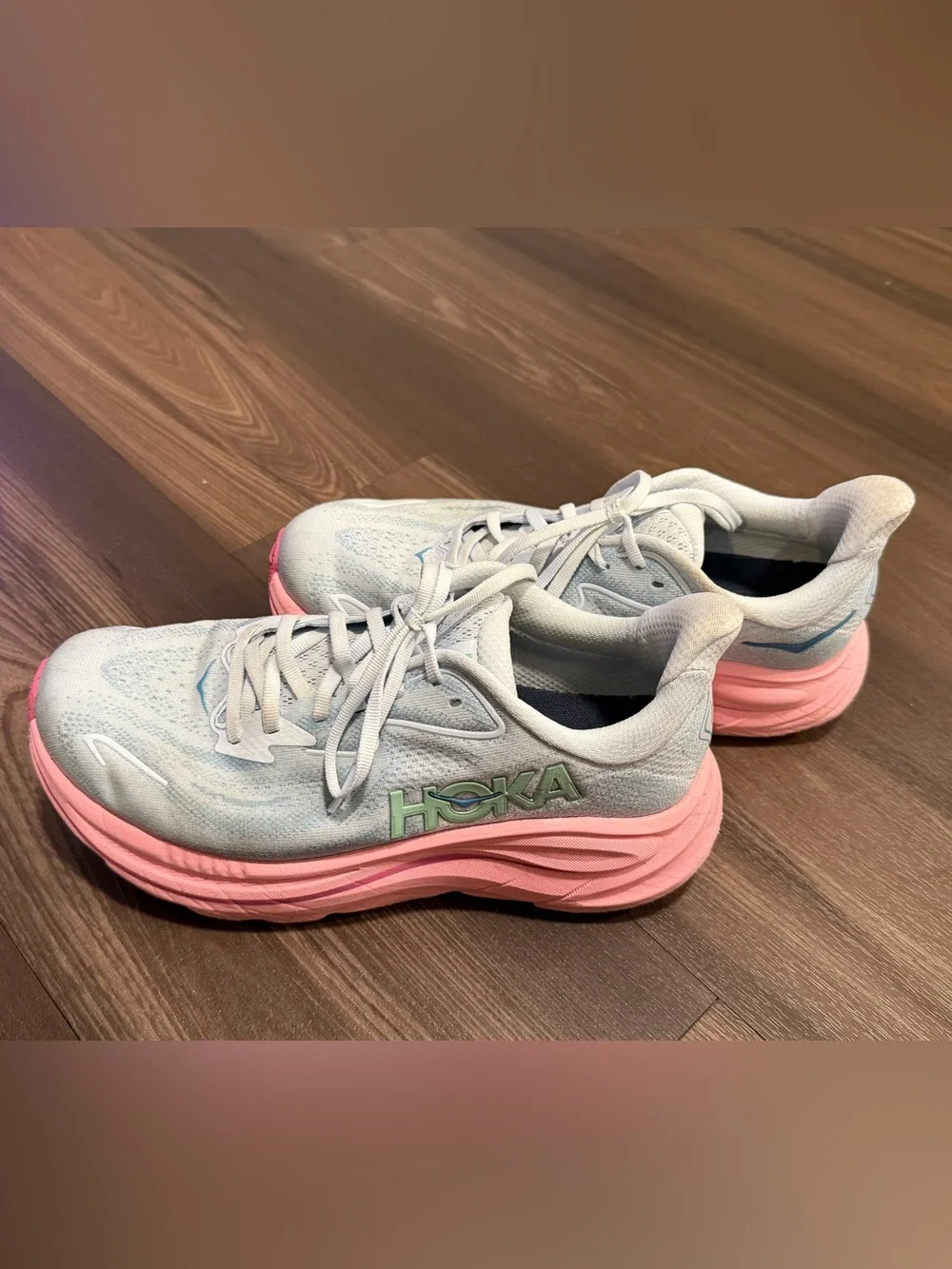 Hoka breathable mesh